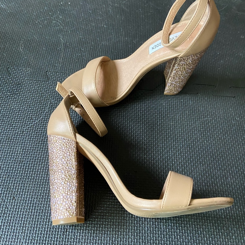 Steve Madden Rhinestone Carson Heels - Picture 7 of 8
